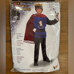 NEW Kids Prince Costume Size Small (4-6)